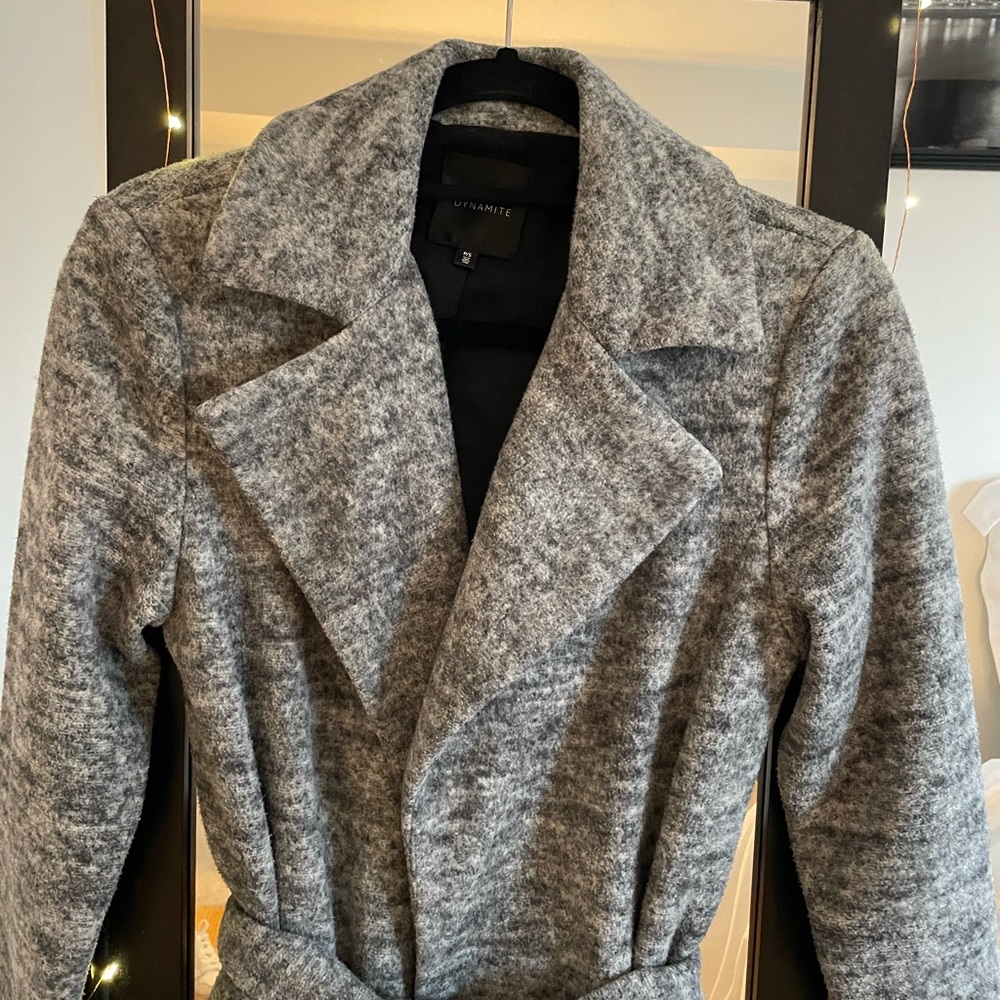 Dynamite Double Faced Wrap Coat / Jacket - image 5